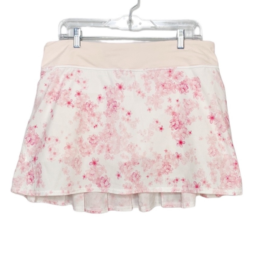 SOLD Lululemon Run: Pace Setter Skirt in Frangipani Parfait Pink / Parfait - Picture 2 of 5